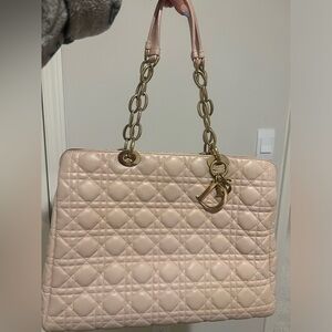 Dior Cannage Quilted tote bag